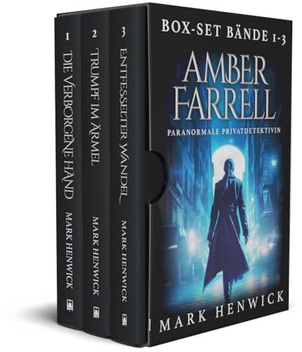 Bite Back Box-Set 1: Bände 1-3: Die verborgene Hand, Trumpf im Ärmel, Entfesselter Wandel: Amber Farrell - Paranormale Privatdetektivin