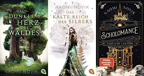 3 Fantasy-Titel von Naomi Novik + 1 exklusives Postkartenset