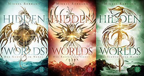 Hidden Worlds Band 1-3 plus 1 exklusives Postkartenset