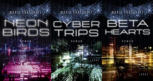 Neon Birds/ Cyber Trips/ Beta Hearts im Set + 1 exklusives Postkartenset