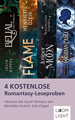4 kostenlose Romantasy-Leseproben: Inklusive des neuen Romans von Bestseller-Autorin Julia Dippel