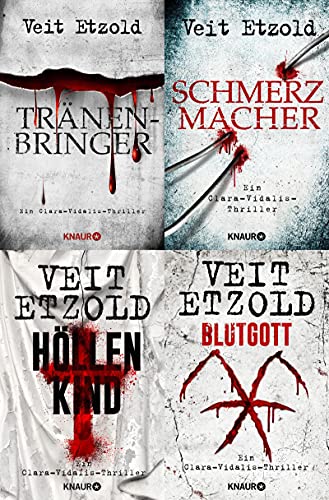 Die Clara-Vidalis-Reihe Band 5-8 plus 1 exklusives Postkartenset