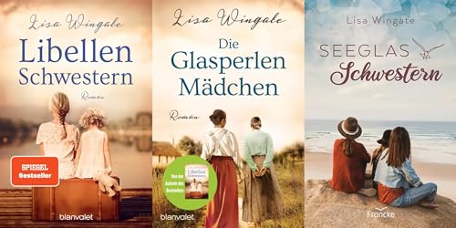 Libellenschwestern + Die Glasperlenmädchen + Die Seeglasschwestern im Set + 1 exklusives Postkartenset