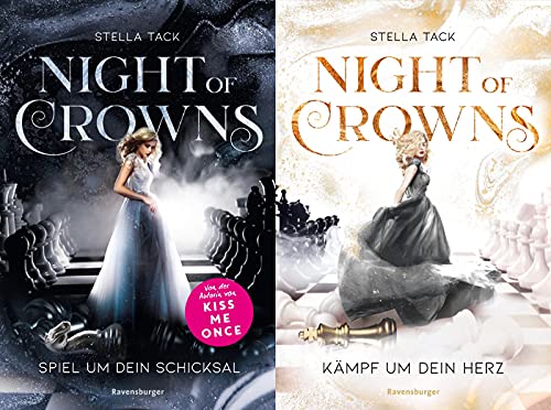 Night of Crowns-Serie Band 1+2 plus 1 exklusives Postkartenset