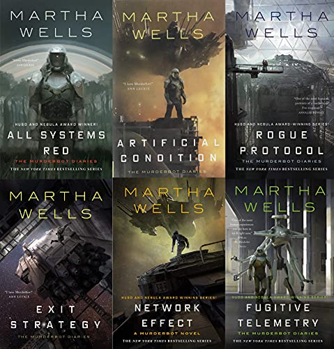 Murderbot Diaries Collection Complete Series Set