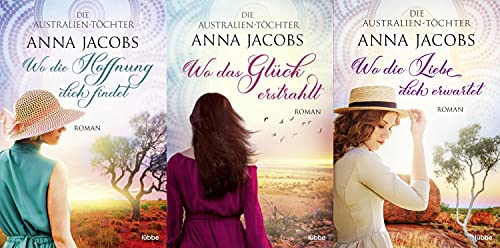 Die Australien-Töchter - Swan River Saga Band 1-3 plus 1 exklusives Postkartenset