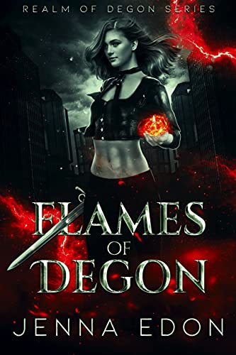 Flames of Degon: A Dragon Shifter Paranormal Romance (Realm of Degon Book 1)