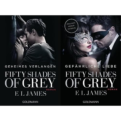 E L James-Set: "Geheimes Verlangen" + "Gefährliche Liebe" + "Befreite Lust" (Fifty Shades of Grey, Band 1–3)