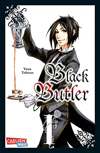 Black Butler 1: Paranormale Mystery-Manga-Serie im viktorianischen England über einen Earl und seinen dämonischen Butler auf Verbrecherjagd
