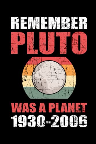 Remember Pluto Never Forget Pluto was a Planet: Pages for Pluto in Format