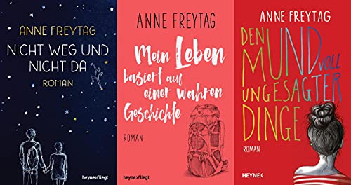 3 schöne Titel von Anne Freytag im Set + 1 exklusives Postkartenset