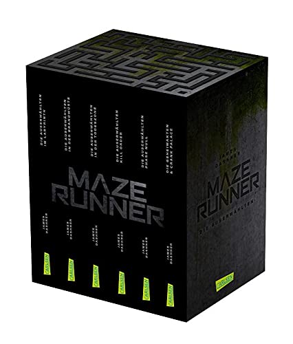 Der Maze-Runner-Schuber inkl. 2 Bonusbände + 1 exklusives Postkartenset