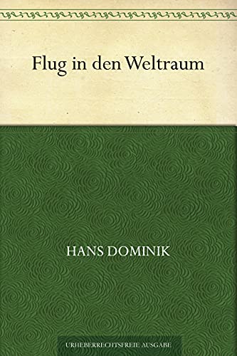 Flug in den Weltraum