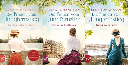 Die Jungfernstieg-Saga Band 1-3 plus 1 exklusives Postkartenset