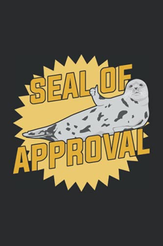Seal Of Approval: Ruled Pinniped Notebook Journal | Animal Lover Gift
