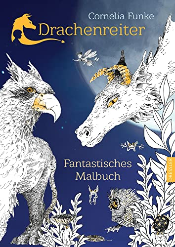 Drachenreiter. Fantastisches Malbuch: Einzigartige Illustrationen zum Ausmalen aus der beliebten Fantasy-Buchreihe für mehr Achtsamkeit und Ruhepausen
