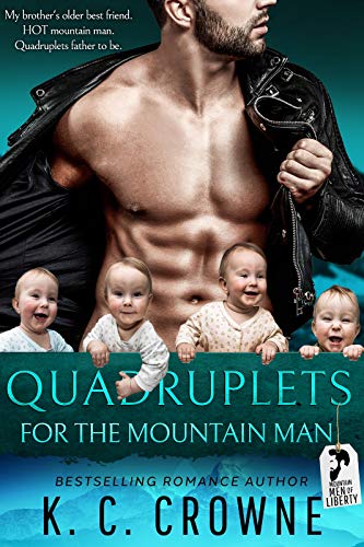 Quadruplets for the Mountain Man: Christmas Liebesroman (Mountain Men of Liberty (German Translation))