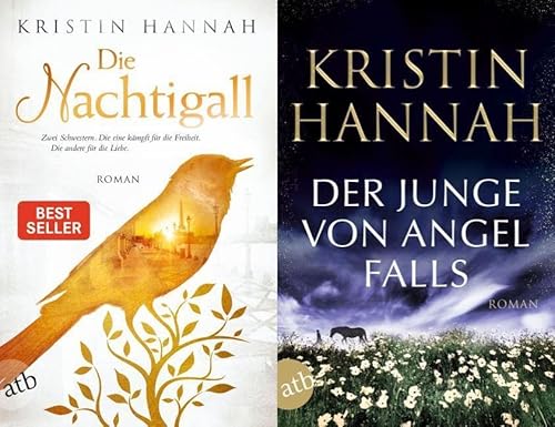 Die Nachtigall + Der Junge von Angel Falls von Kristin Hannah plus 1 exklusives Postkartenset