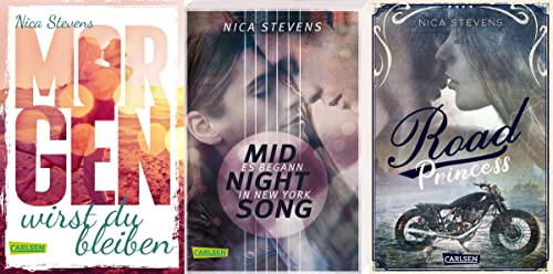 Morgen wirst du bleiben/Midnightsong/Road Princess im Set + 1 exklusives Postkartenset