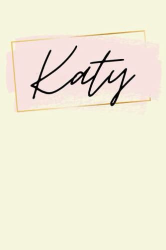 Katy: Personalized Sketchbook Cute with Name Katy on the cover | Drawing Pad of 120 Pages