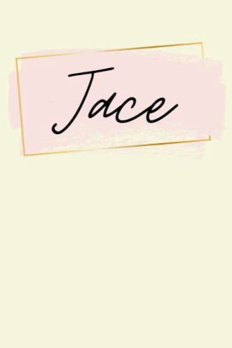 Jace: Personalized Sketchbook Cute with Name Jace on the cover | Drawing Pad of 120 Pages