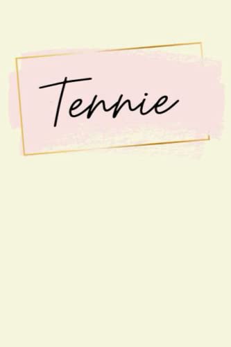 Tennie: Personalized Sketchbook Cute with Name Tennie on the cover | Drawing Pad of 120 Pages