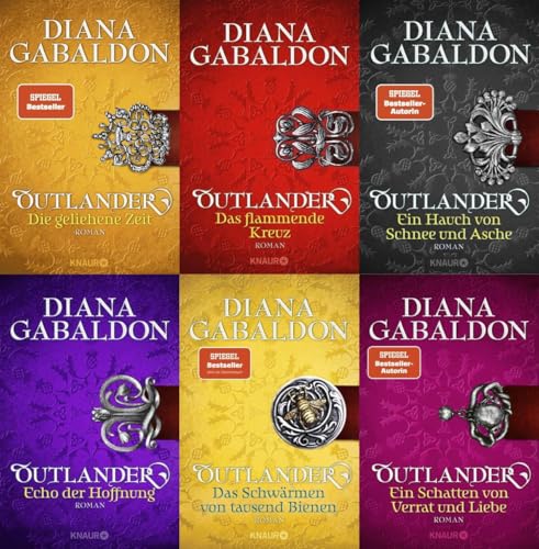 Die Outlander-Saga in 6 Bänden plus 1 exklusives Postkartenset