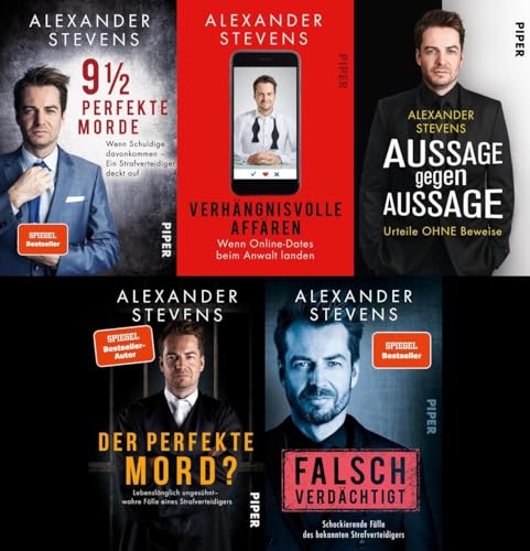 9 1/2 perfekte Morde/Verhängnisvolle Affären/Aussage gegen Aussage/Der perfekte Mord?/Falsch verdächtigt + 1 exklusives Postkartenset