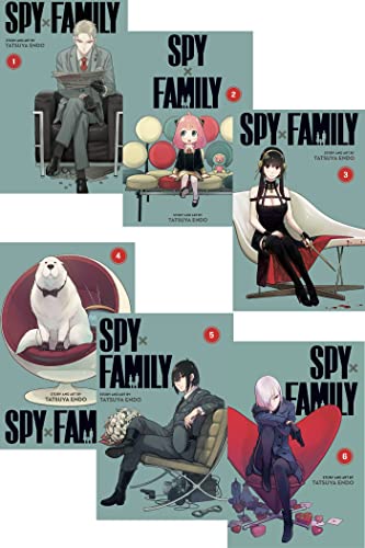 Spy x Family Manga Volumes 1 - 6 Collection Set