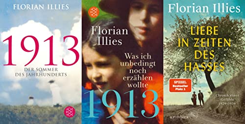 Florian Illies: 3 faszinierende Titel im Set + 1 exklusives Postkartenset