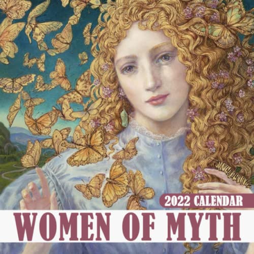 Women of Myth Magic Arts 2022 Calendar: A Great Gift For Magic Arts Lovers To Have Holiday | Lunar Moon Phases | Calendario Calendrier Kalender 2022 Bonus 4 Months 2023
