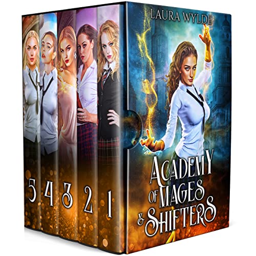 Academy of Mages & Shifters : A Paranormal Reverse Harem Box Set (Academy of Mages and Shifters)