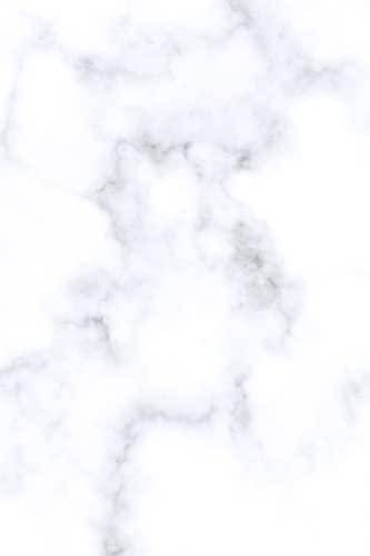 White Marble Notebook | Journal | Blank Lined Pages | 6x9 Paperback | 120 Pages