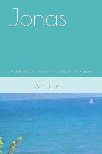 Jonas: Notebook with Name / Notizbuch mit Name(n)