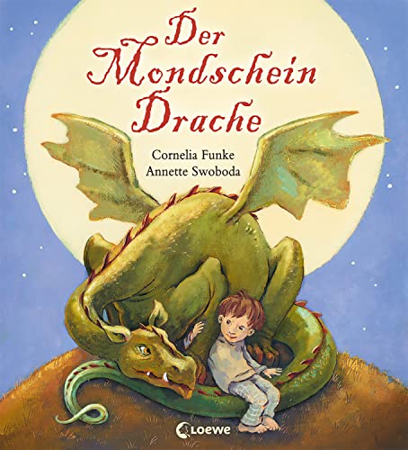 Der Mondscheindrache: Bilderbuch zum Vorlesen mit farbigen Illustrationen für Kinder ab 4 Jahren