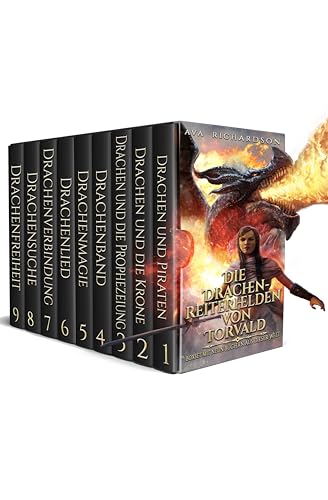 Die Drachenreiterhelden von Torvald: Neun Bücher einer Welt Boxset