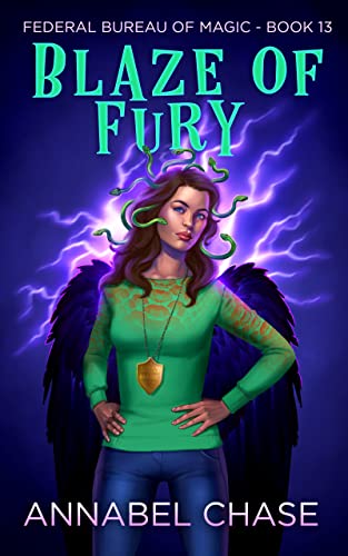 Blaze of Fury (Federal Bureau of Magic Cozy Mystery Book 13)