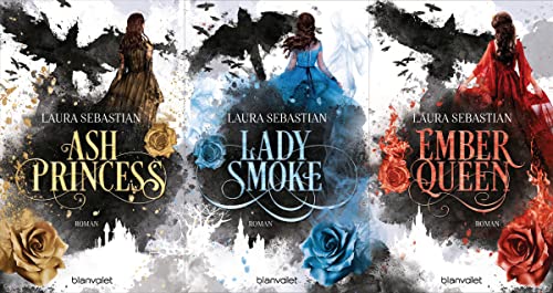 Die Ash-Princess-Saga Band 1-3 plus 1 exklusives Postkartenset