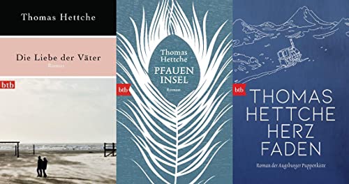 Die Liebe der Väter / Pfaueninsel / Herzfaden im Set + 1 exklusives Postkartenset
