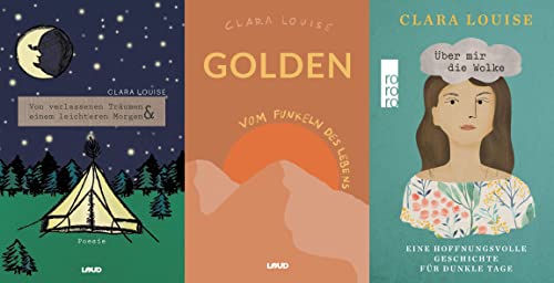 3 Titel von Clara Louise im Set + 1 exklusives Postkartenset