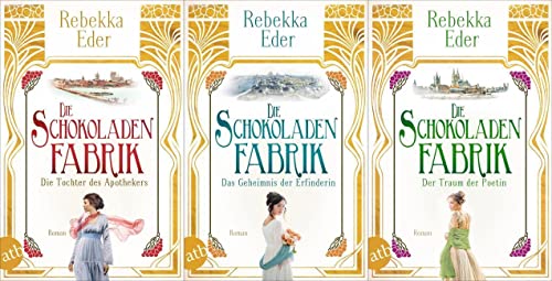 Die Schokoladenfabrik Band 1-3 plus 1 exklusives Postkartenset