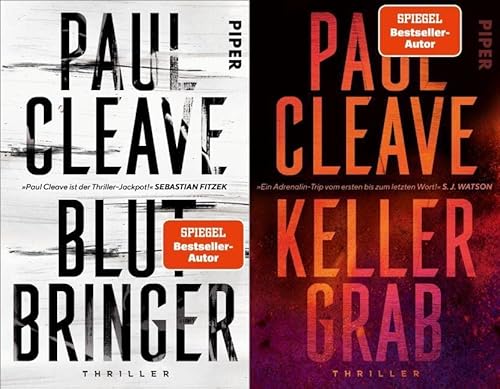 Blutbringer + Kellergrab 2 Thriller im Set + 1 exklusives Postkartenset