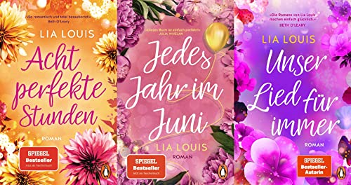Acht perfekte Stunden + Jedes Jahr im Juni + Unser Lied für immer + 1 exklusives Postkartenset