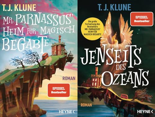 Mr. Parnassus' Heim für magisch Begabte + Jenseits des Ozeans im Taschenbuchformat + 1 exklusives Postkartenset