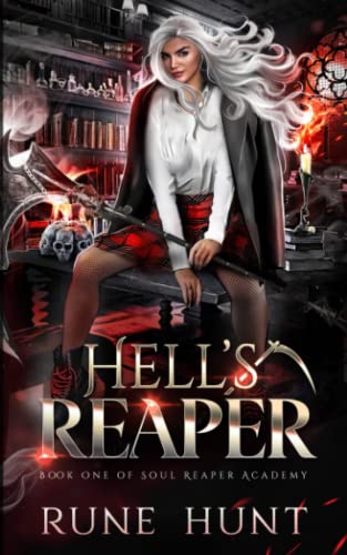 Hell's Reaper: A Reverse Harem Hellhound Shifter Romance (Soul Reaper Academy, Band 1)