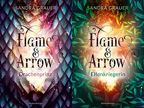 Flame & Arrow Band 1+2 plus 1 exklusives Postkartenset