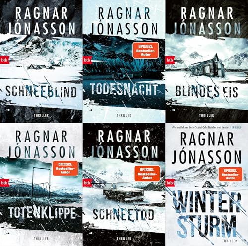 Dark Iceland-Reihe Band 1-6 plus 1 exklusives Postkartenset