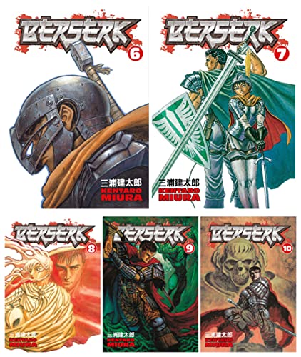 Berserk Series 5 Books Set (Volume 6 - Volume 10)