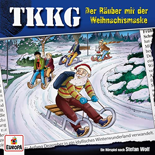 Der Räuber mit der Weihnachtsmaske: TKKG 203