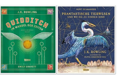 J K Rowling Die Hogwarts Schulbücher Schmuckausgabe (Carlsen Verlag Hardcover)